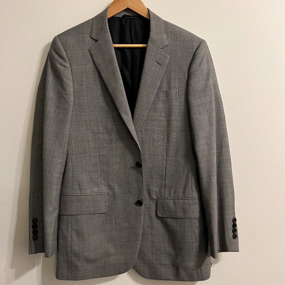 Brooks Brothers Fitzgerald Fit Goldon Fleece / Escorial Plaid Suit